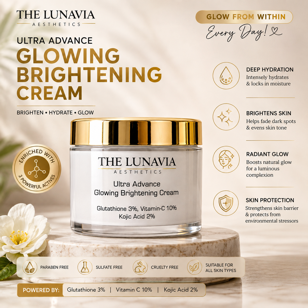The Lunavia Aesthetics Ultra Advance Glowing Brightening Cream